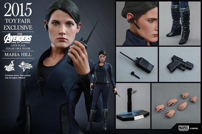 Avengers: Age of Ultron, l&#8217;action doll di Maria Hill di Hot Toys