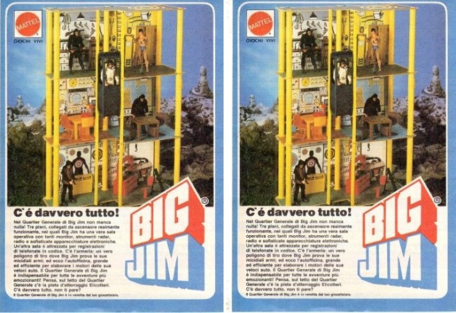 Big Jim: il Quartier Generale vintage anni Ottanta della Mattel