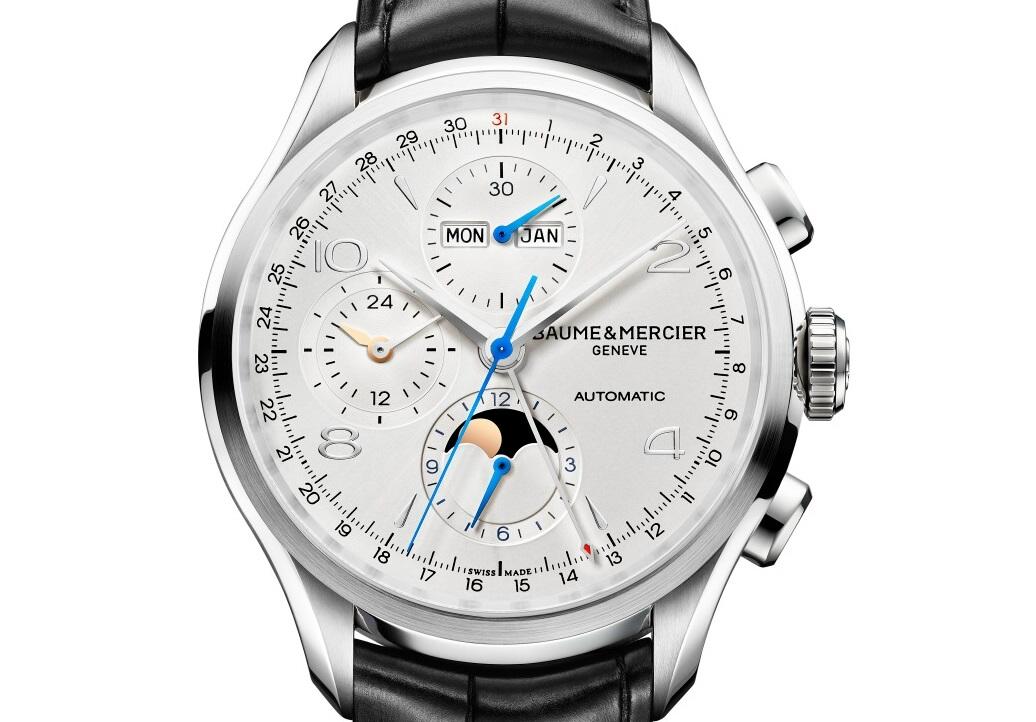 Orologio di lusso Baume &amp; Mercier Clifton Cronografo con Calendario Completo