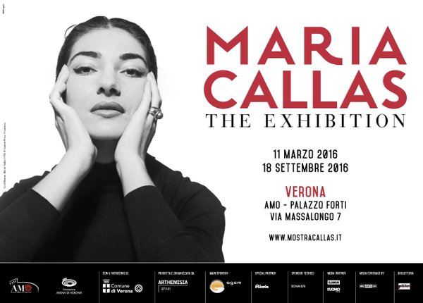 Festa della Mamma 2016: “Maria Callas. The Exhibition”, visita speciale
