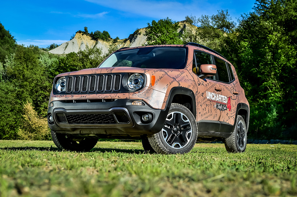 Garage Italia Customs di Lapo Elkann: Jeep Renegade Uncharted Edition