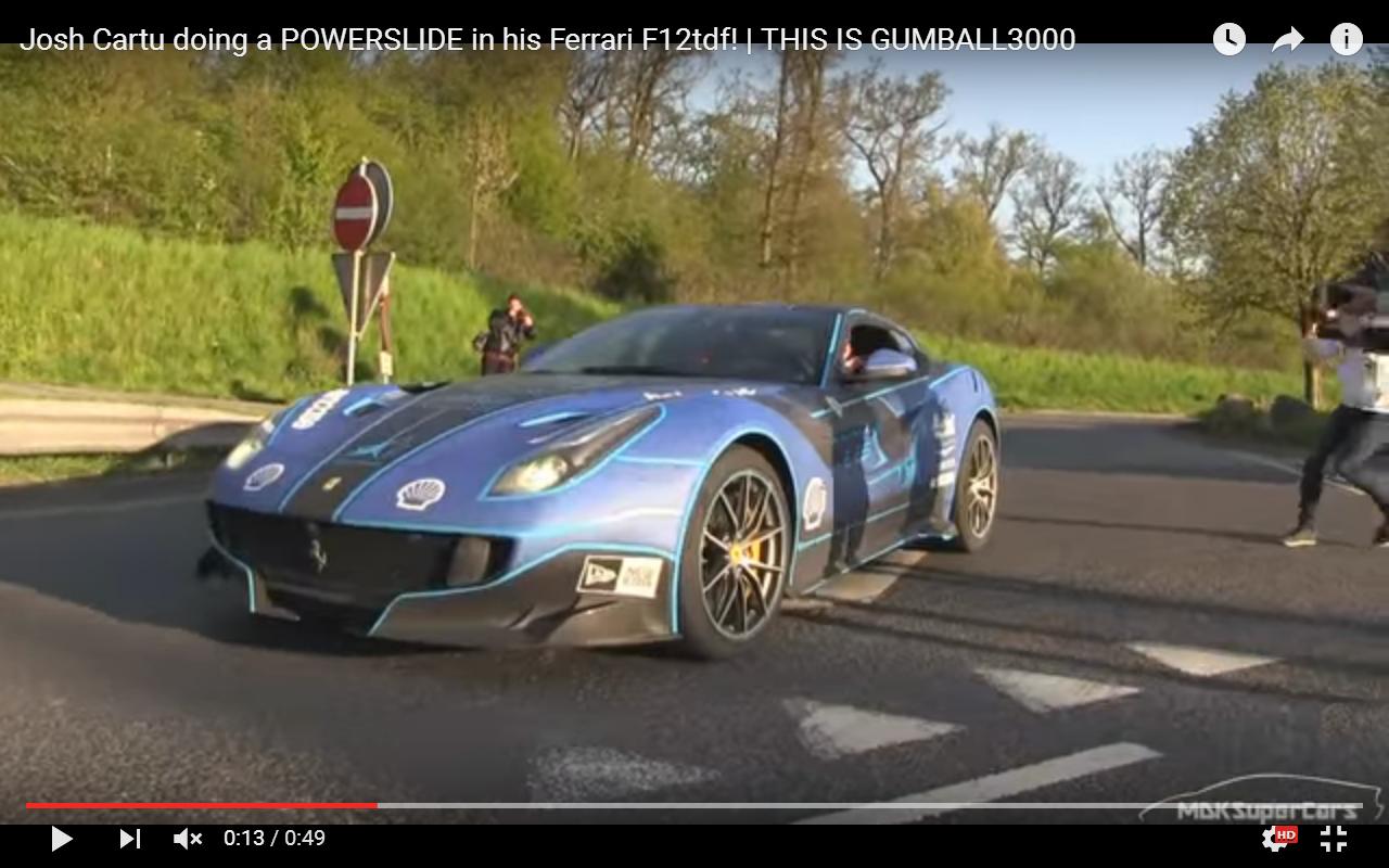 La Ferrari F12tdf alla Gumball 3000 del 2016 [Video]