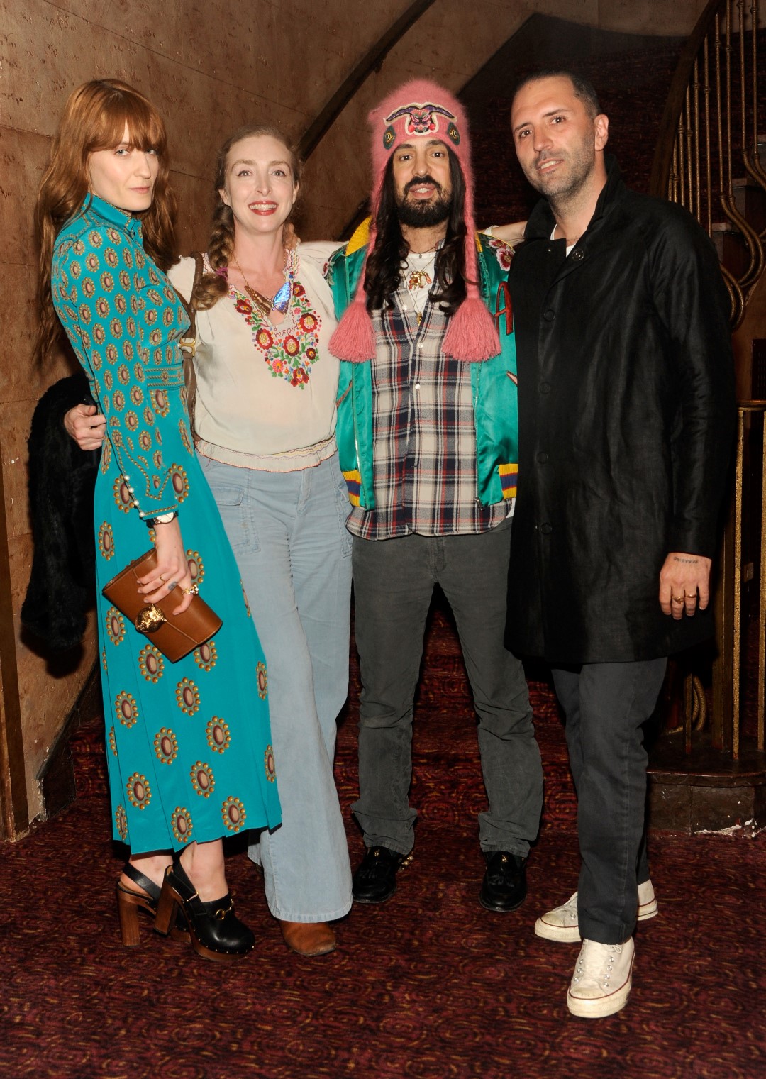 The Odyssey Florence and The Machine: il party per il visual album con Dree Hemingway, Laura Love e Liu Wen in Gucci