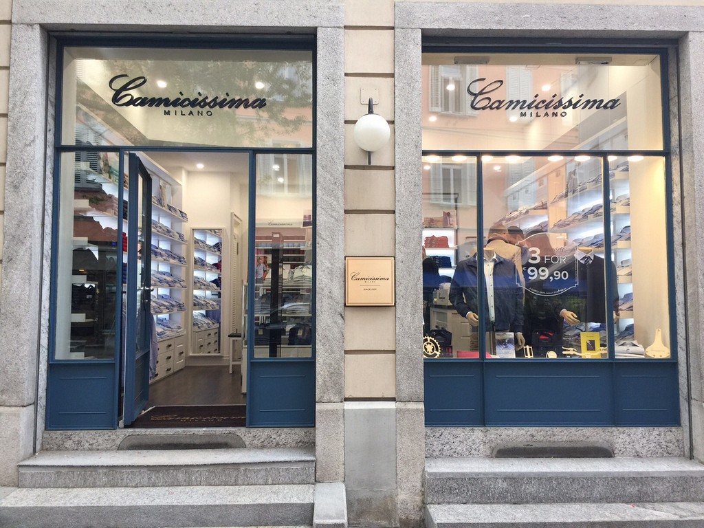 Camicissima negozi: aperto un nuovo store a Lugano