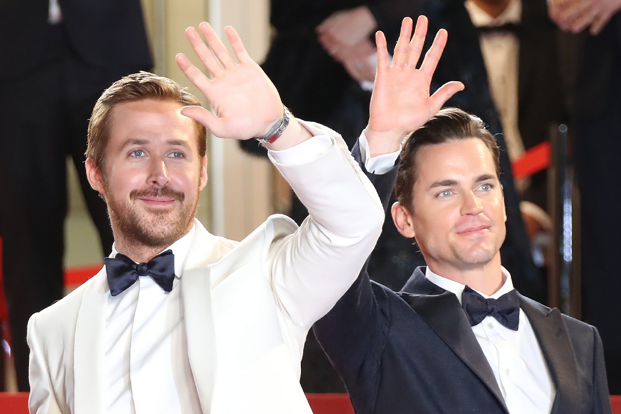 Festival Cannes 2016: il red carpet di The Nice Guys con Russell Crowe, Ryan Gosling e Matt Bomer