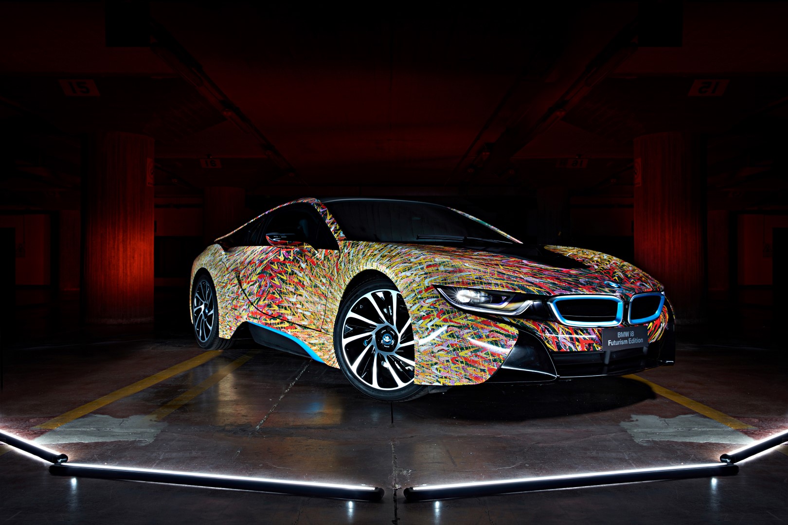 Garage Italia Customs: la BMW i8 Futurism Edition per celebrare i cinquant’anni della casa automobilista in Italia