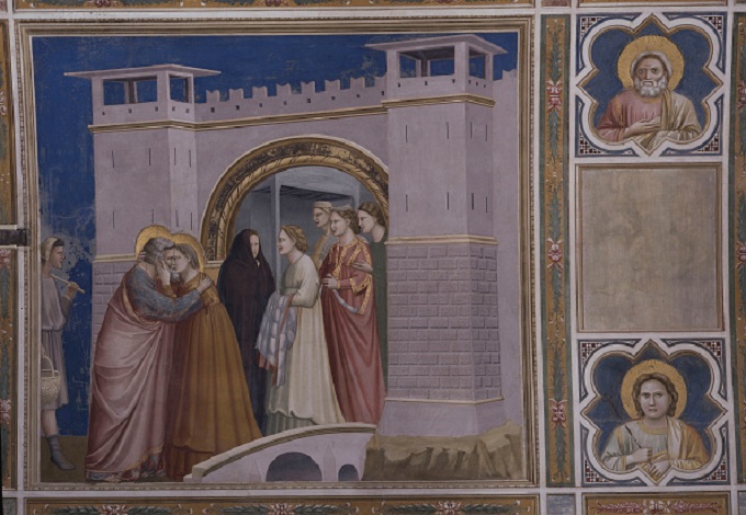 Giotto: Incontro presso la porta Aurea &#8211; Il capolavoro della settimana