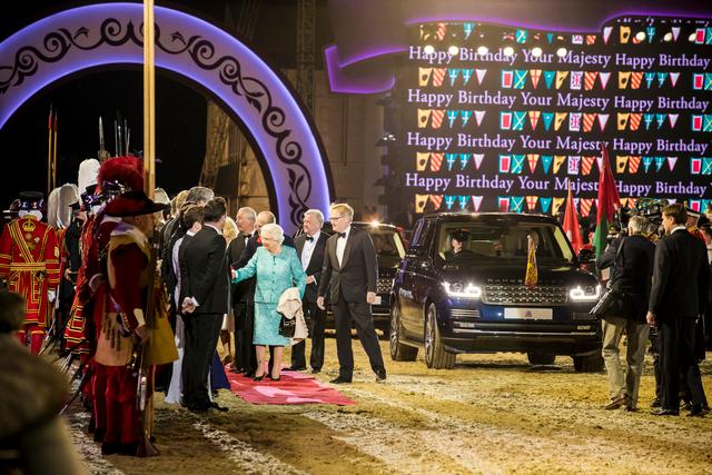 Jaguar Land Rover al compleanno della Regina Elisabetta d&#8217;Inghilterra