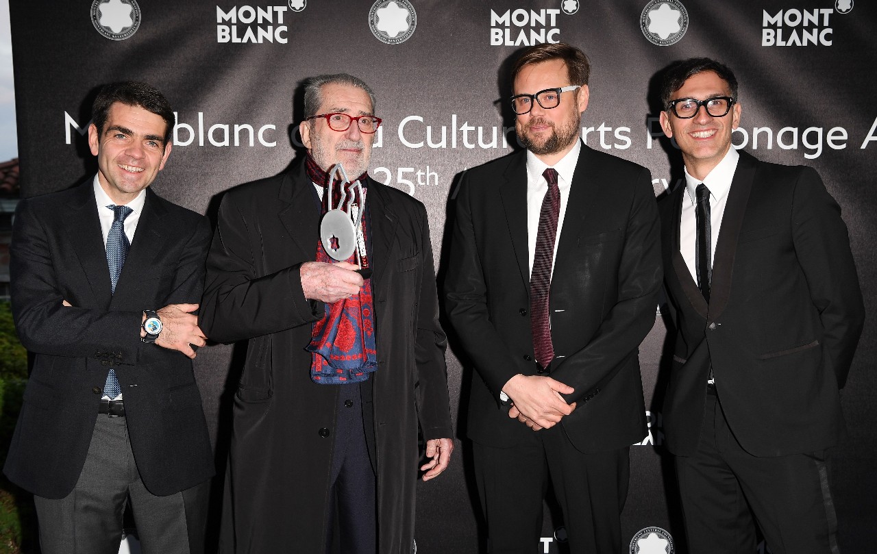 Montblanc De La Culture Arts Patronage Award 2016: il 25 anniversario, vince Giorgio Marconi