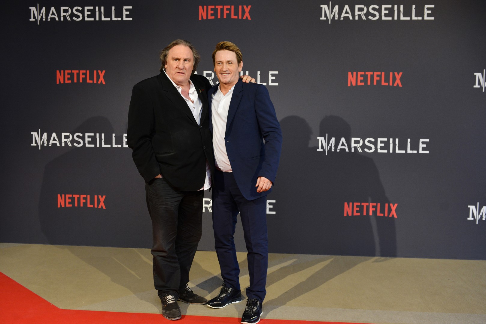 Marseille red carpet: la premiere della prima produzione francese di Netflix con Gerard Depardieu