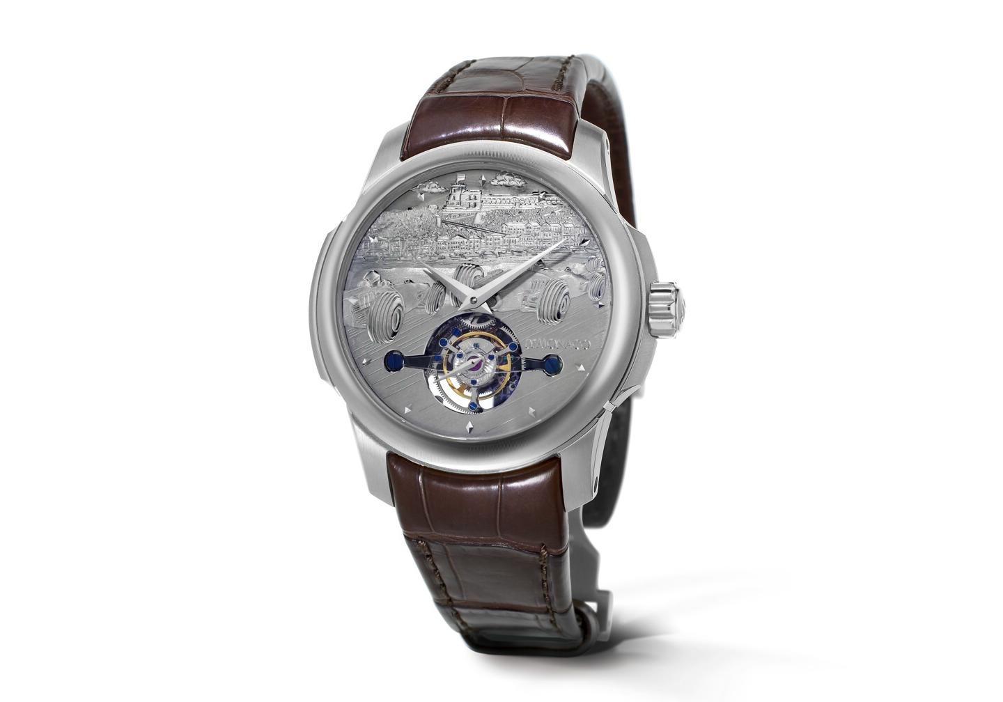 Gp Monaco F1 2016: orologio Ateliers DeMonaco Tourbillon Ronde d&#8217;Or-Grand Prix de Monaco 1966