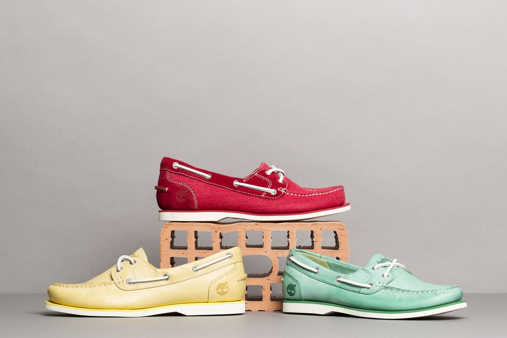 Timberland scarpe: la nuova versione colorata delle iconiche Boat Shoes, le foto
