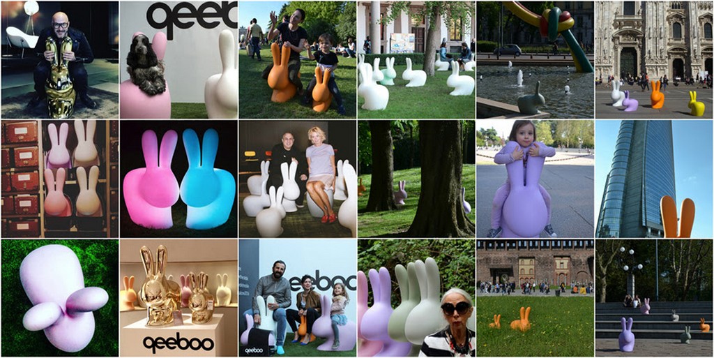 Qeeboo Giovannoni: la Rabbit Chair di Stefano Giovannoni