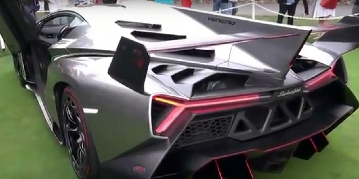 Lamborghini Veneno: forza bruta [Video]