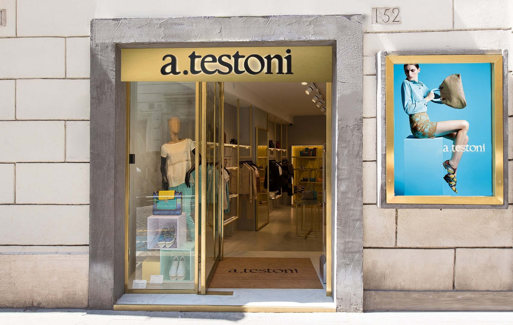 a.testoni Roma: inaugura la nuova boutique del marchio dedicata alla donna