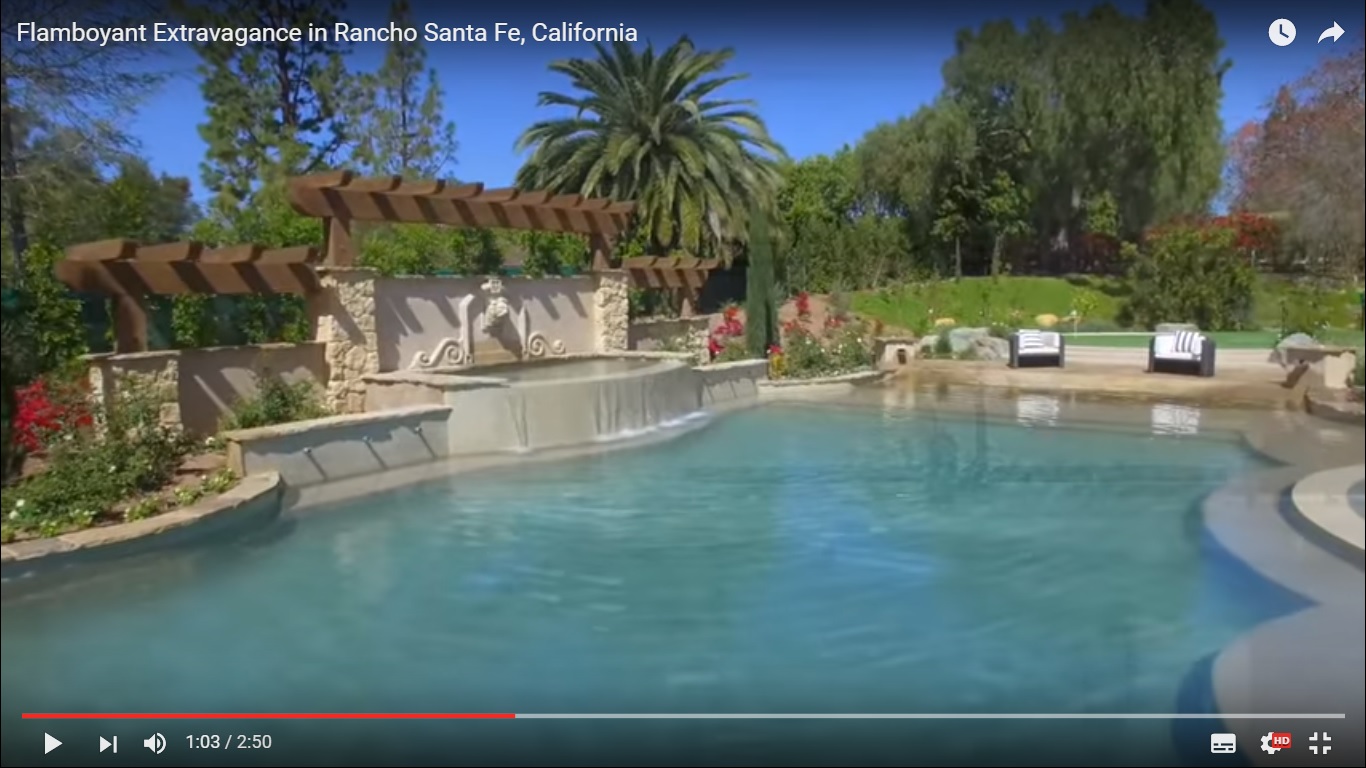 Villa di lusso con piscina spettacolare in California [Video]