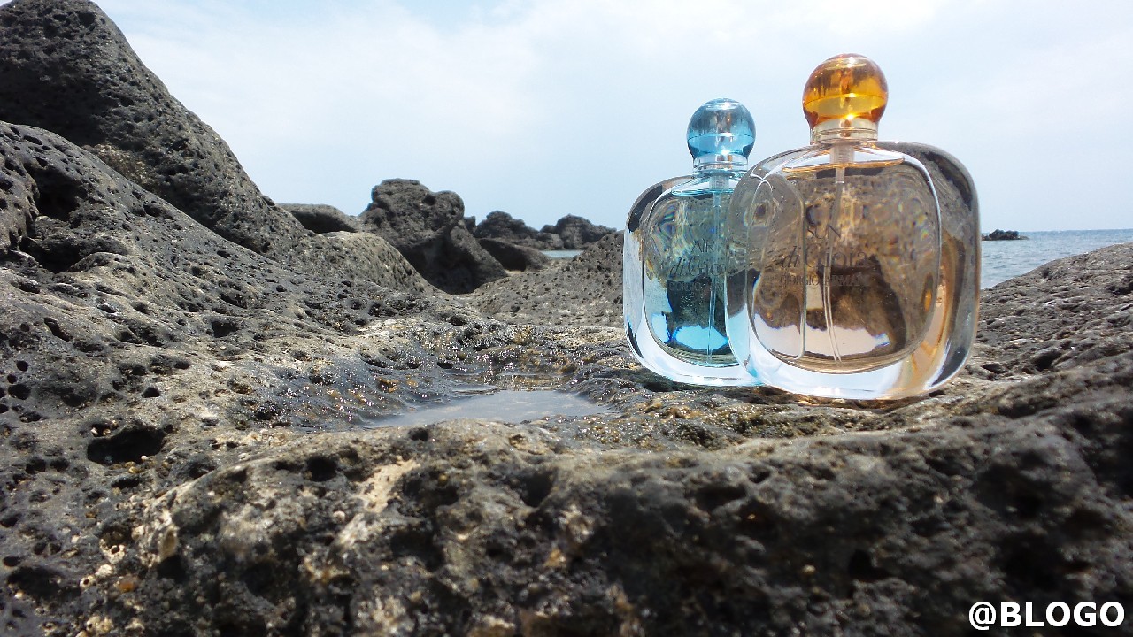 Giorgio Armani profumi Air di Gioia e Sun di Gioia: il viaggio a Taormina, il concentrato sublime della Natura tra acqua, aria e sole