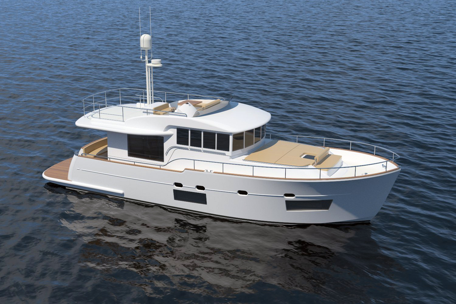 Cantieri Estensi lancia lo yacht 535 Maine