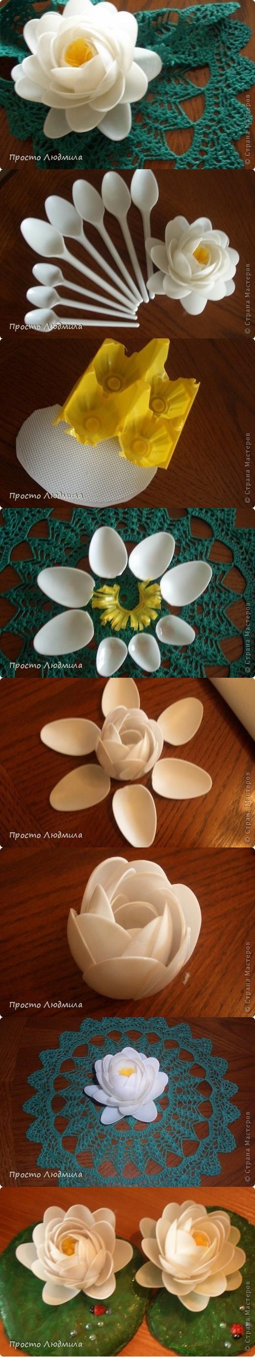 Riciclo creativo: 10 modi per realizzare i fiori con materiali di recupero