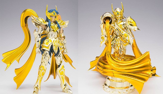 Saint Seiya Soul of Gold: l&#8217;action figure di Aquarius Camus Myth Cloth EX di Bandai