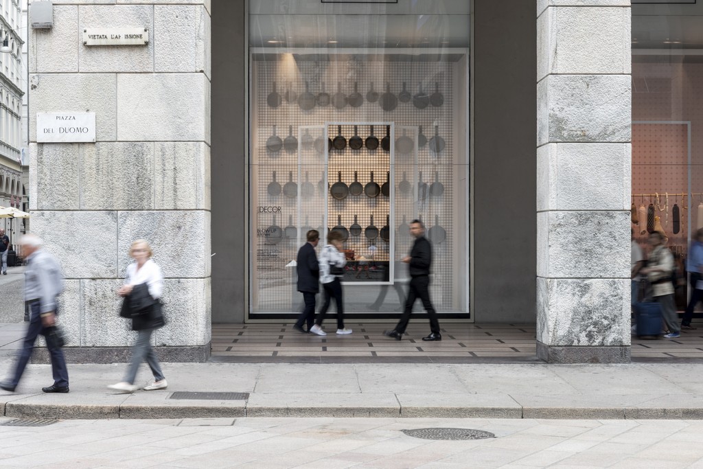 Minacciolo cucine: Minà esposta alla Rinascente di Milano, le foto