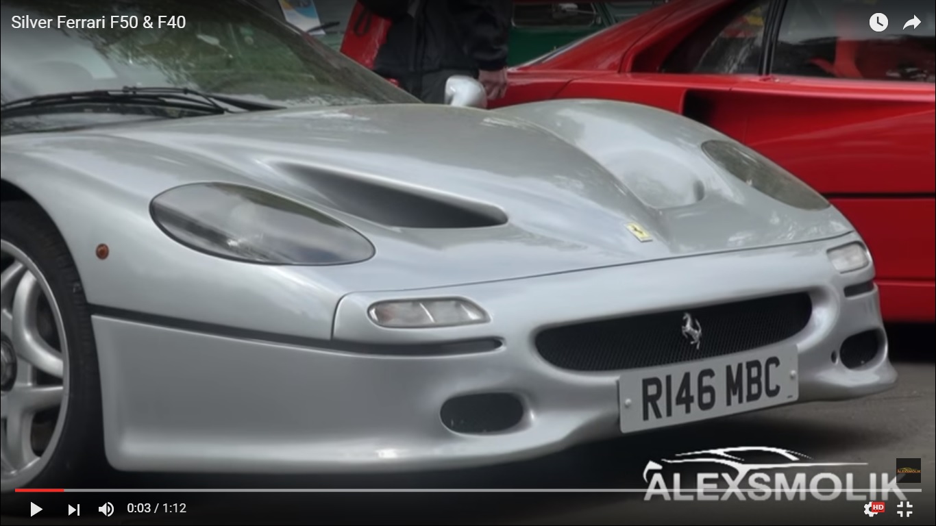 Ferrari F40 ed F50: due icone della casa di Maranello [Video]