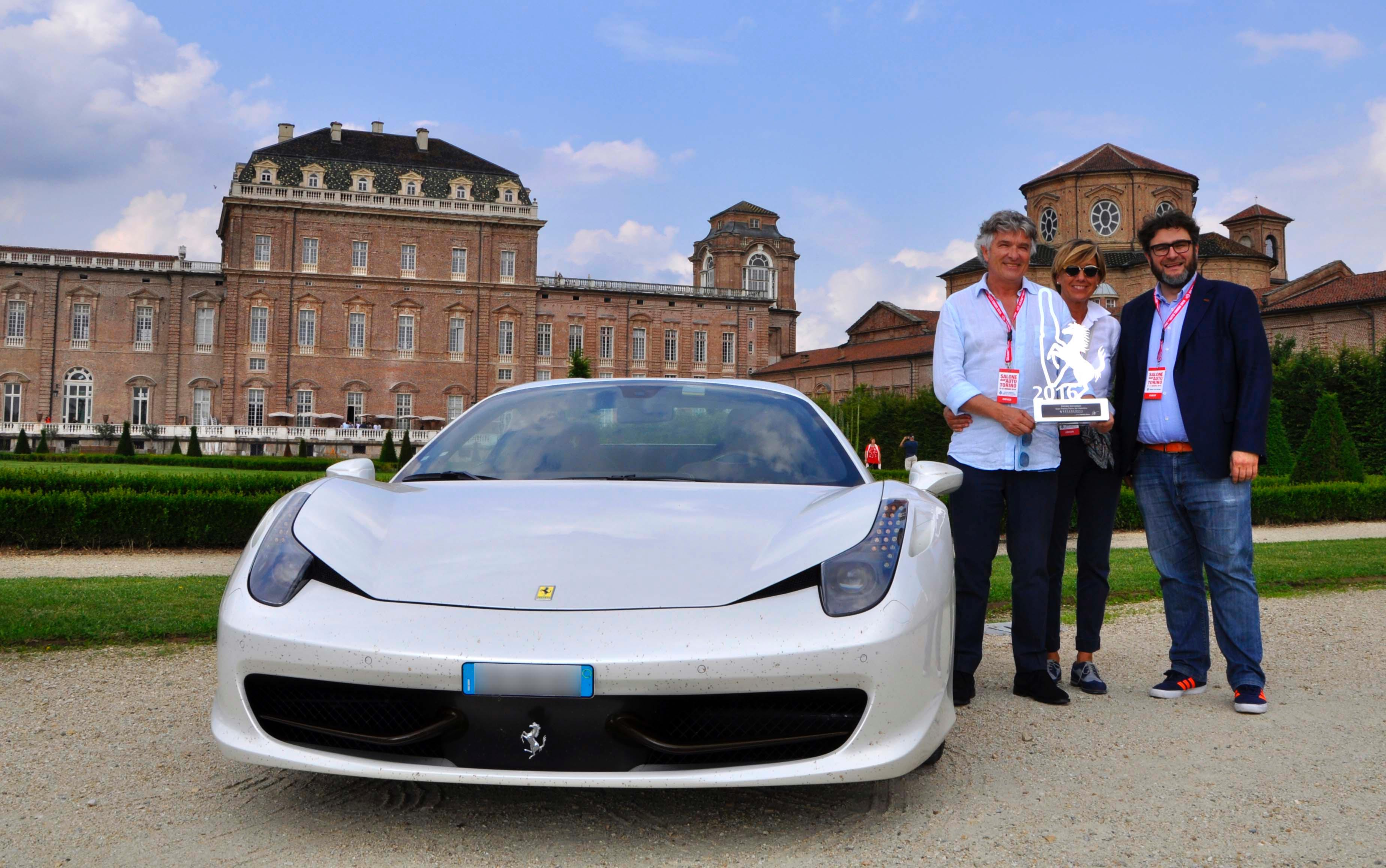 Daniele Basso realizza il Premio Eleganza Rossocorsa Ferrari