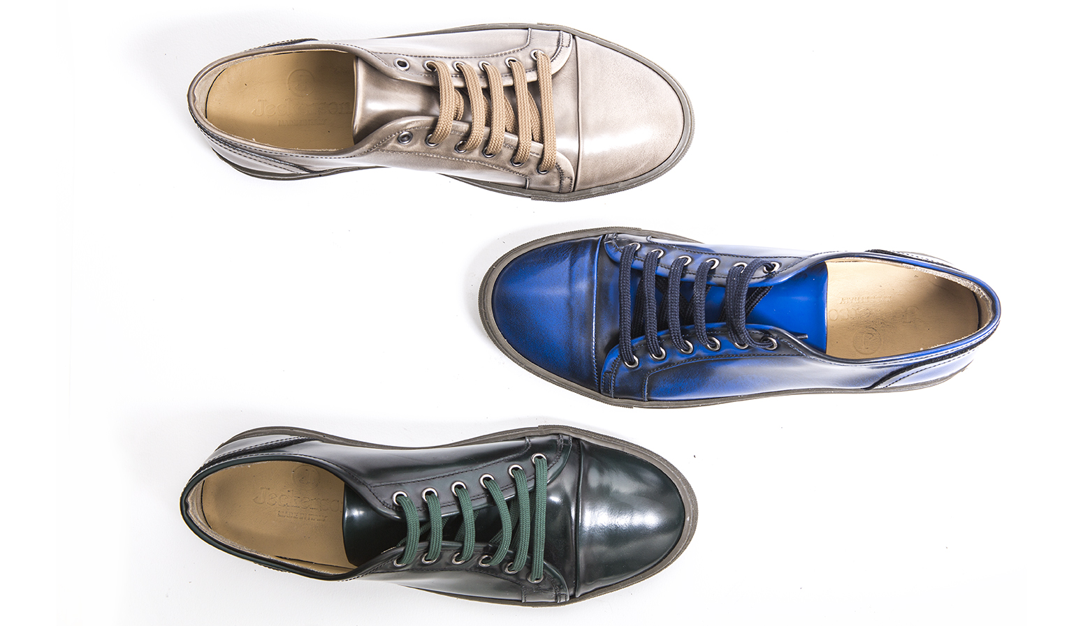 Jeckerson collezione uomo primavera estate 2017: la nuova linea di scarpe, l&#8217;anteprima
