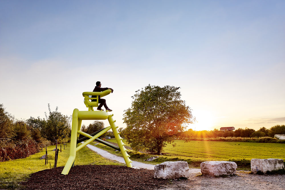 Il Campus Vitra collegato alla Fondazione Beyeler da un percorso a tappe dell&#8217;artista Tobias Rehberger