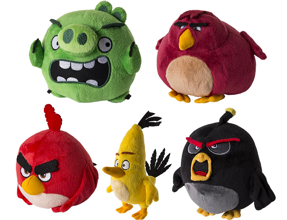 Angry Birds, tutti i giocattoli del film