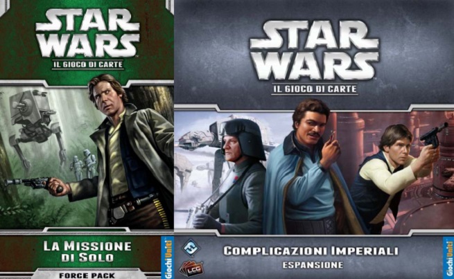 Star Wars LCG: il Force Pack La Missione di Solo e l&#8217;espansione Complicazioni Imperiali