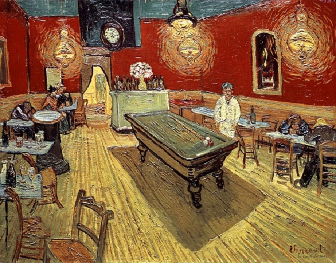 Caffè di notte ad Arles, Van Gogh e “le terribili passioni umane”