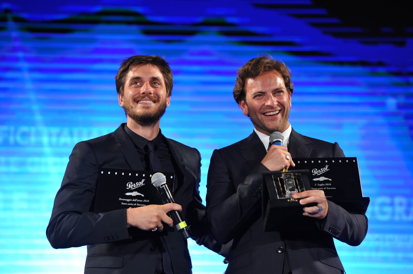 Nastri d&#8217;Argento 2016 Taormina: Luca Marinelli e Alessandro Borghi vincono il Premio Persol per i Personaggi dell’anno