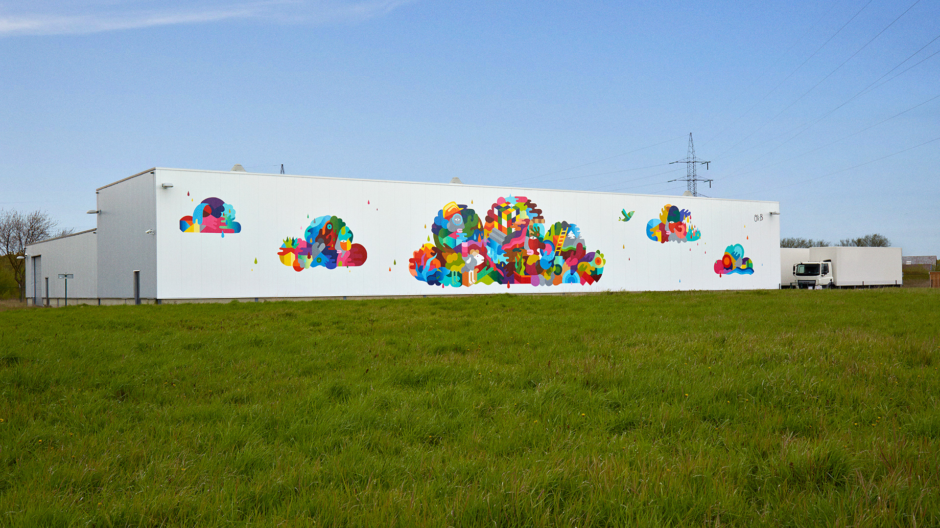 The Data Center Mural Project, i murales di Google