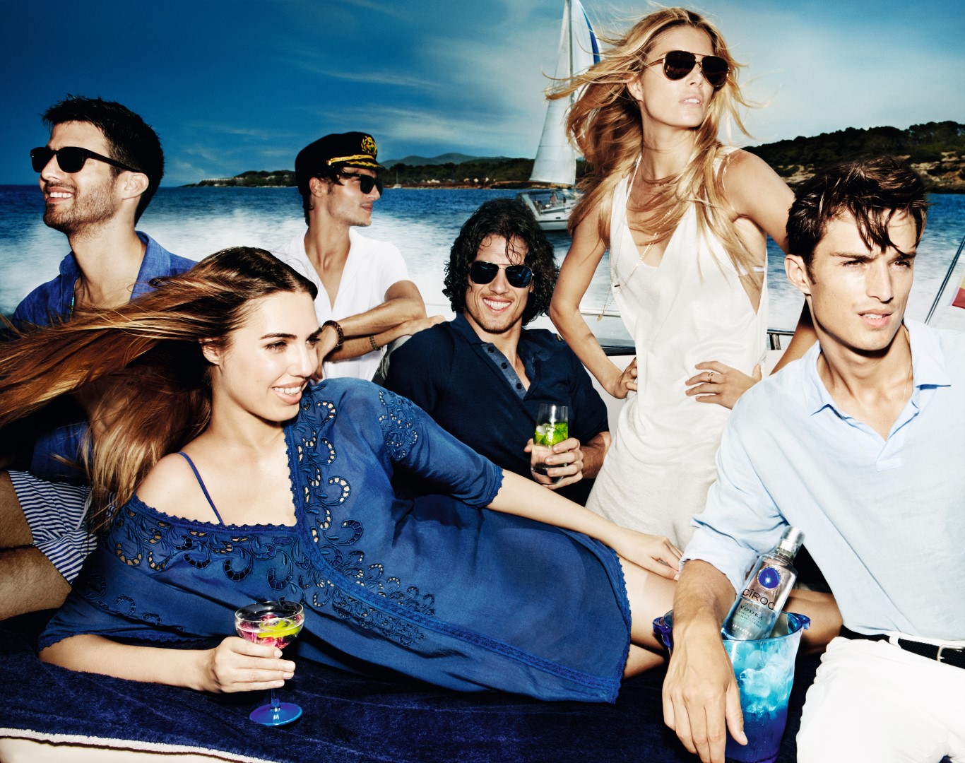 CÎROC Vodka campagna On Arrival 2016: protagonista Amber Le Bon, il party a Ibiza