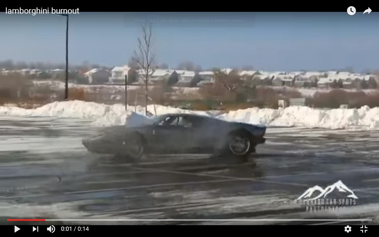 Burnout con la Ford GT [Video]