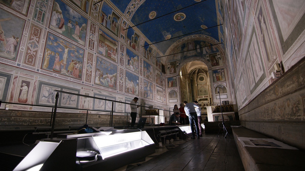 iGuzzini illuminazione adotta la Cappella degli Scrovegni