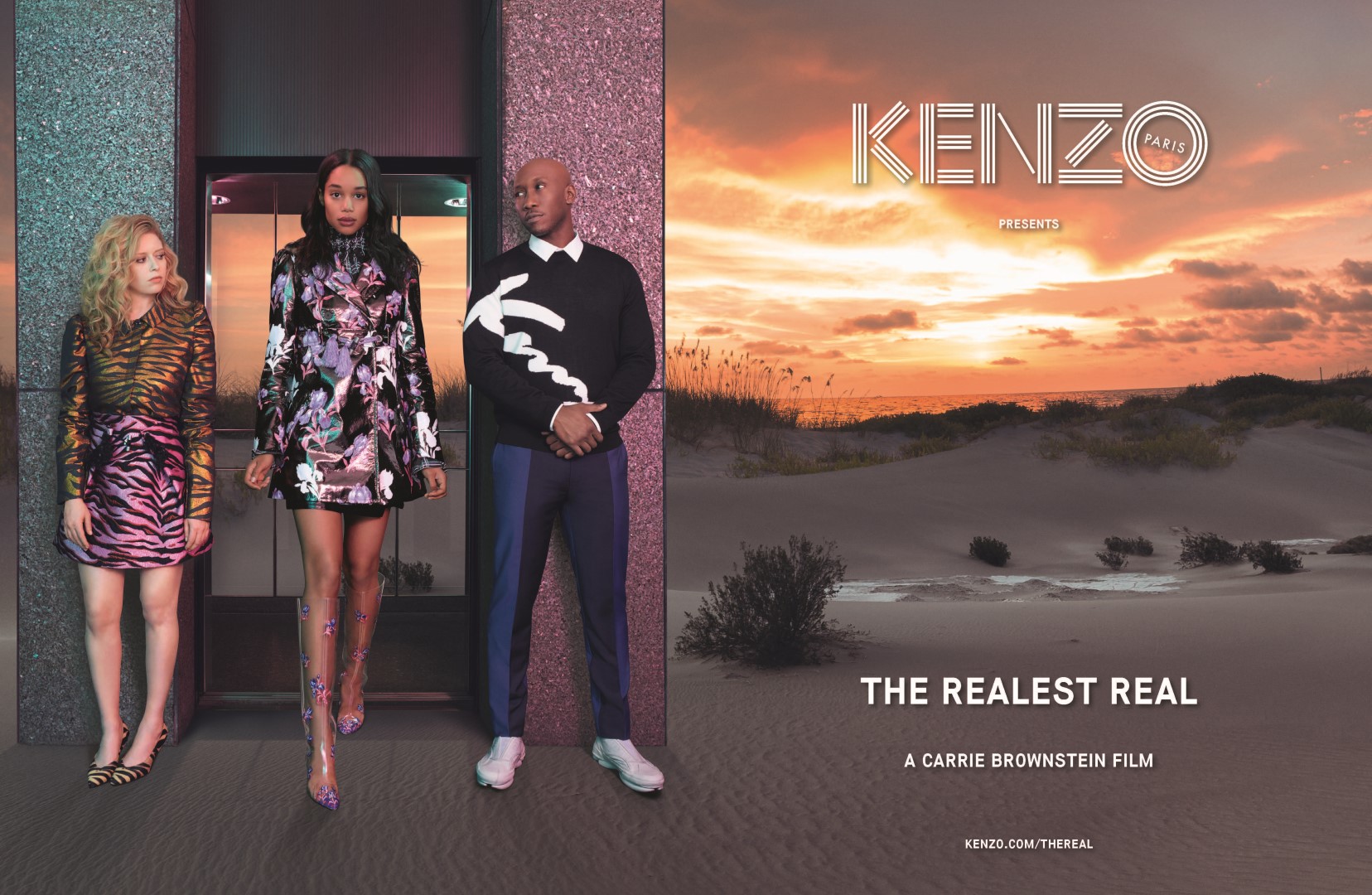 Kenzo campagna pubblicitaria autunno inverno 2016 2017: The Realest Real, trailer e foto