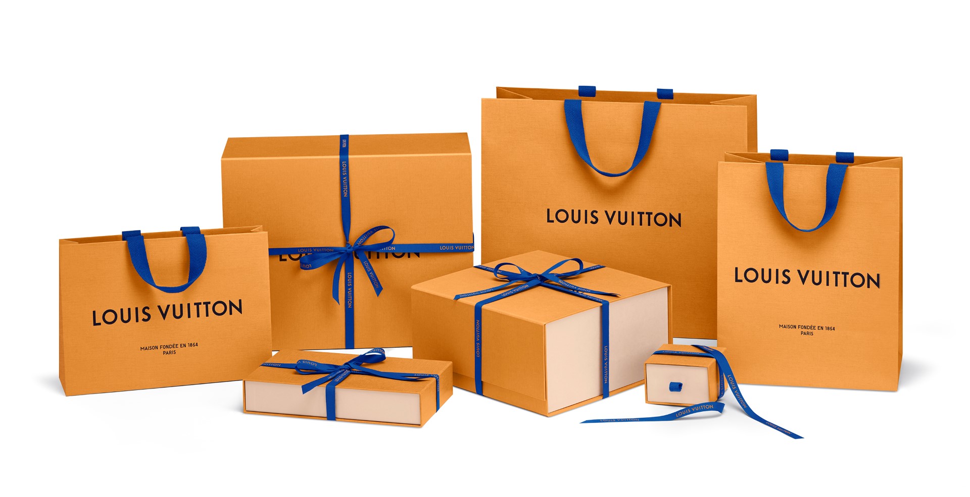 Louis Vuitton nuovo packaging 2016: il brillante giallo “Imperial Saffron”