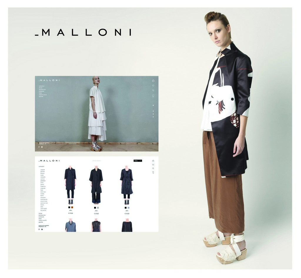 Malloni shop on line: il nuovo e-commerce e la collezione Primavera Estate 2016, le foto