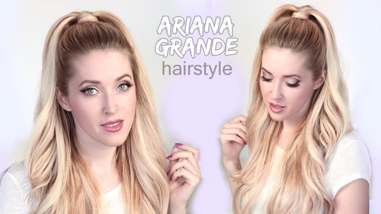 Ariana Grande hair tutorial