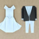 partecipazioni di matrimonio origami