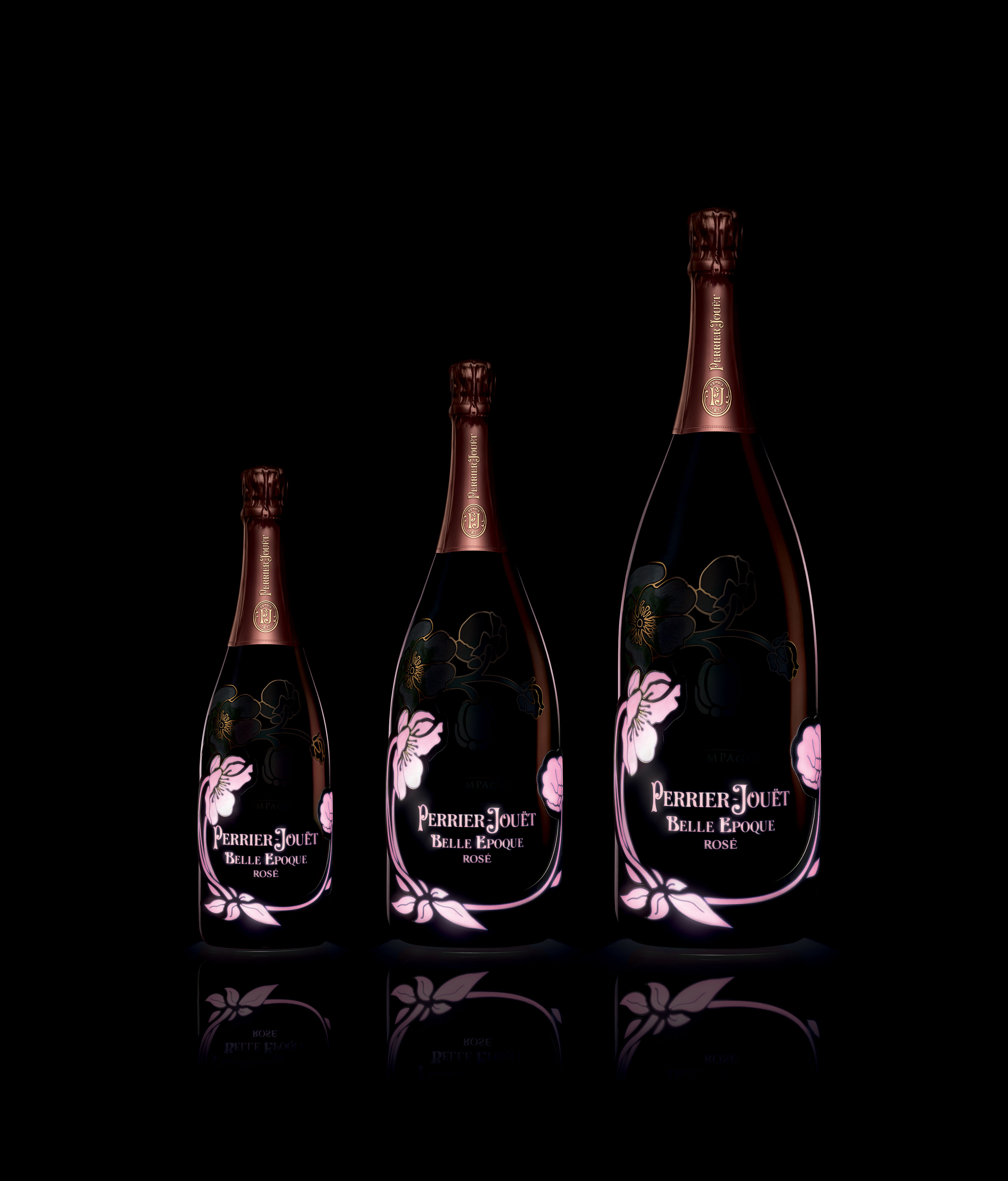 Perrier-Jouët: le nuove bottiglie cuvée Belle Epoque e Belle Epoque Rosé, le foto