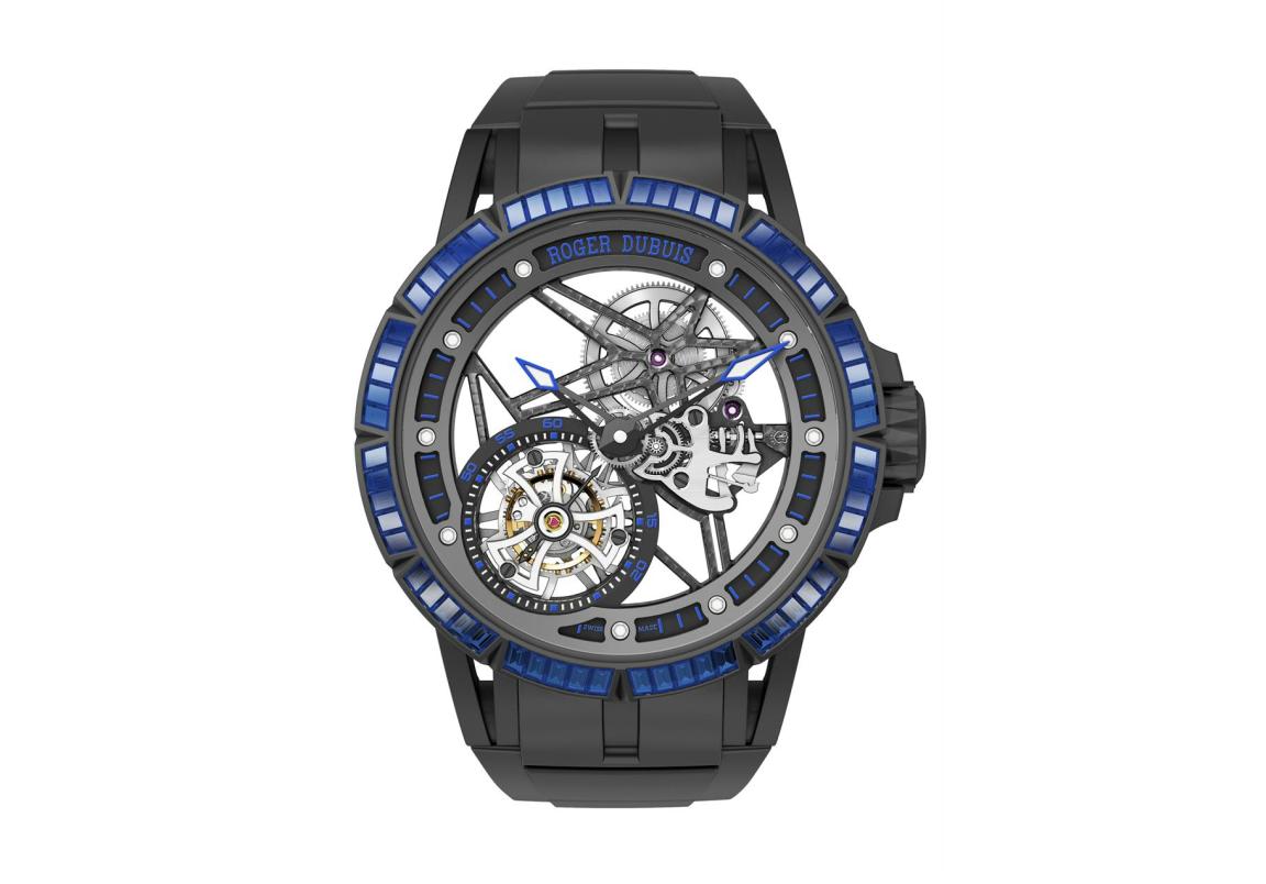 Orologi di lusso Roger Dubuis Excalibur Spider trilogia coloured stone