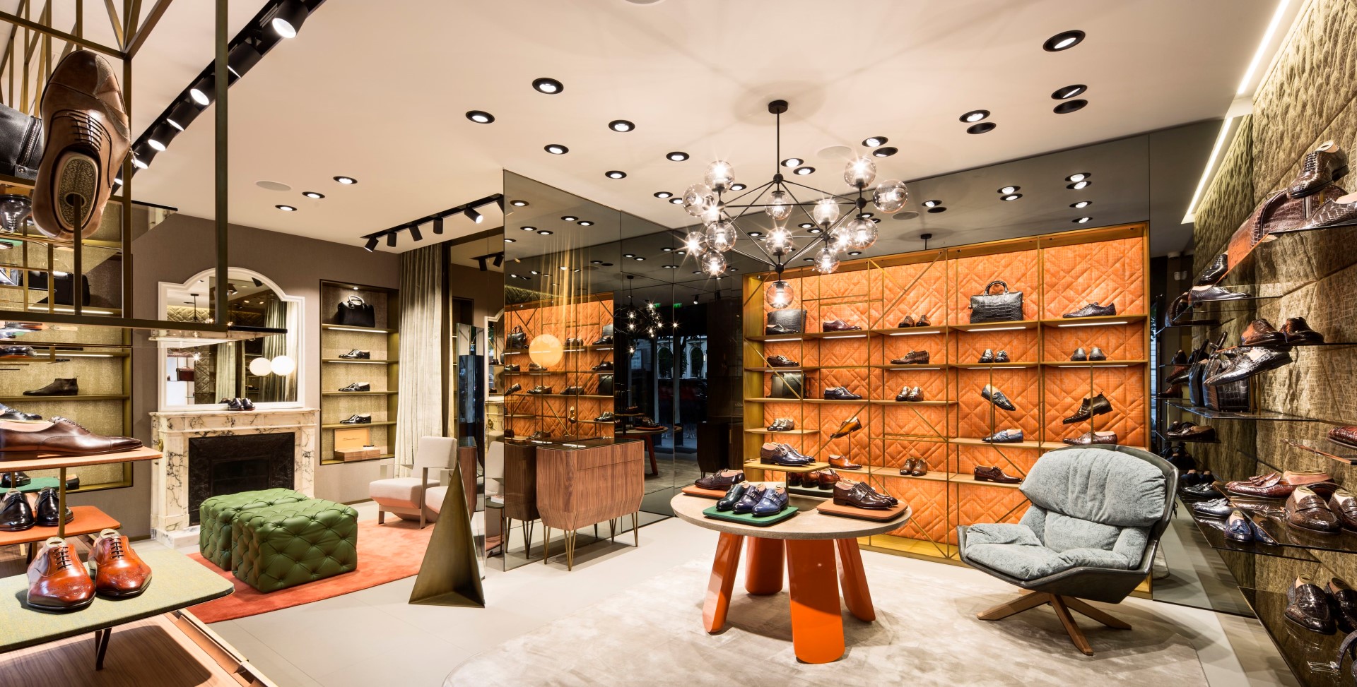 Santoni Parigi: la nuova boutique in Avenue George V