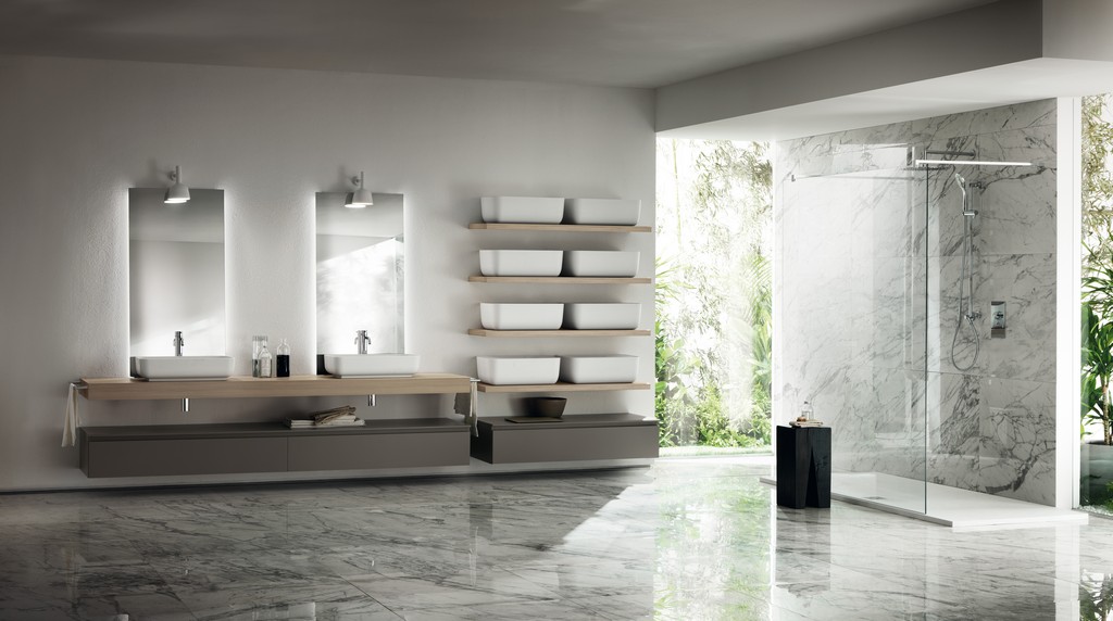 Cersaie 2016: Scavolini porta le novità Bagno, Cucina e Living, con Nendo e Diesel, le foto