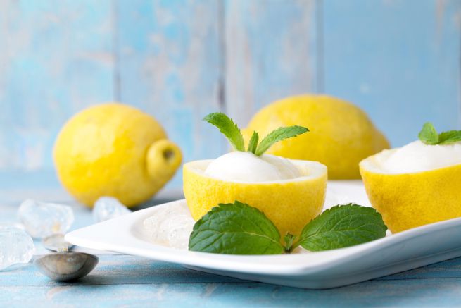 Come fare il sorbetto al limone senza gelatiera