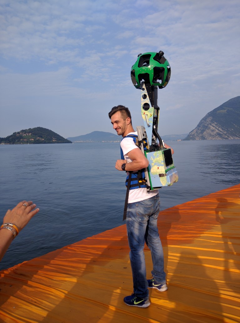 The Floating Piers &#8211; Google Street View
