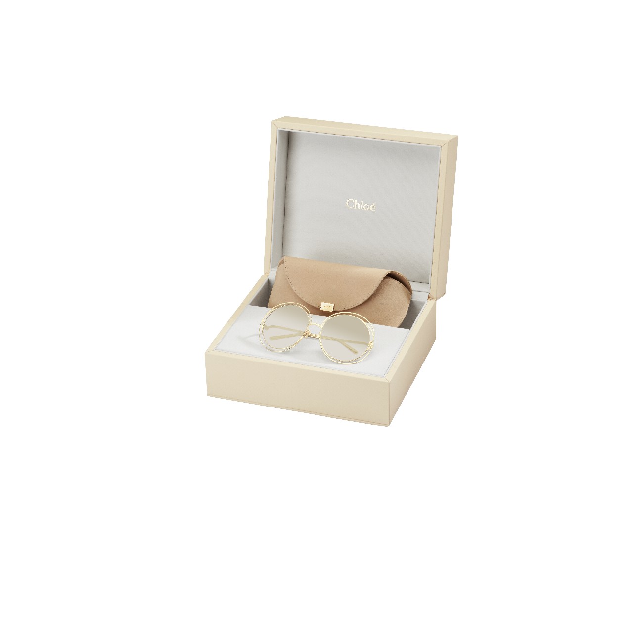 Chloé occhiali da sole 2016: la limited edition in oro dell&#8217;iconico modello Carlina