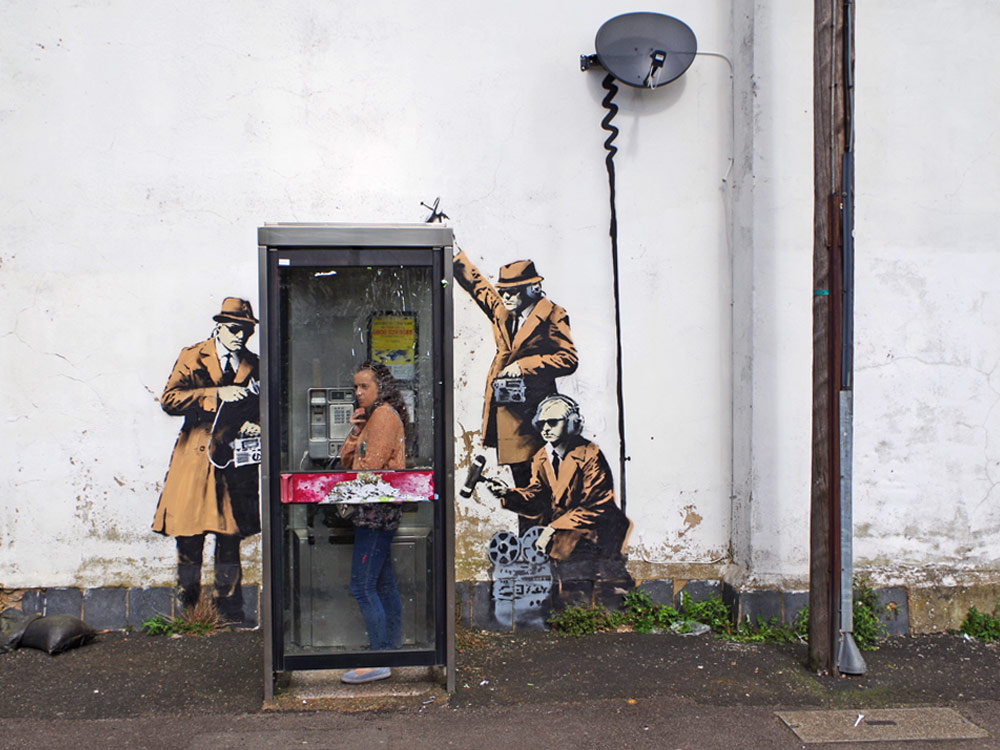 Banksy, distrutto un murale da un milione di euro